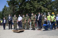 The beginning of the construction of a new Covid hospital in Kruševac