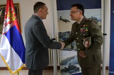 Minister Vulin’s meeting with General Vitale