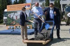 The beginning of the construction of a new Covid hospital in Kruševac