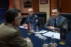 Minister Vulin’s meeting with General Vitale