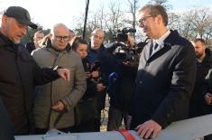 President Vučić in Nikinci: We are accelerating the modernisation of the Serbian Armed Forces