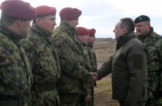 Minister Vulin: The Serbian Armed Forces are strengthening their capabilities day after day