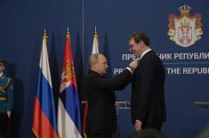 Meeting of the supreme commanders of the armies of the Republic of Serbia and the Russian Federation