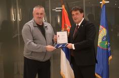 Uručene Boračke spomenice borcima i ratnim vojnim invalidima sa teritorije Lučana