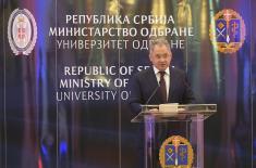 Honorary Doctorate of the University of Defence Conferred to Minister Shoygu