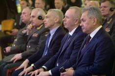 Honorary Doctorate of the University of Defence Conferred to Minister Shoygu