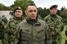 Minister Vulin: Members of 72nd Special Operations Brigade are pride of Serbian Armed Forces