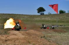 The March generation of soldiers successfully fired from 64 mm M80 hand-held rocket launchers