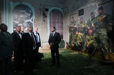 Commanders of the heroic brigades visit exhibition “Defence 78”