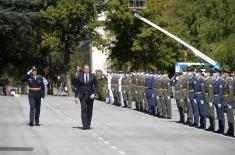 Predsednik i vrhovni komandant Aleksandar Vučić: Srbija i svi njeni građani ponosni su na svoju vojsku