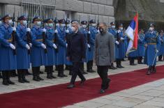 Minister Stefanović meets with Italian Minister of Defence Guerini