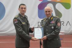 Министар Гашић присуствовао обележавању Дана војног спорта 