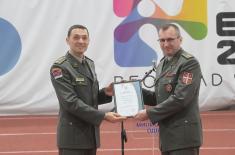Министар Гашић присуствовао обележавању Дана војног спорта 
