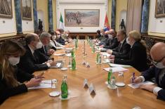 Састанак министра Стефановића са министром одбране Италије Гверинијем