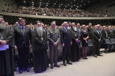 Order of Saint Sava Presented to the President of the Republic of Serbia and Supreme Commander of the Serbian Armed Forces 