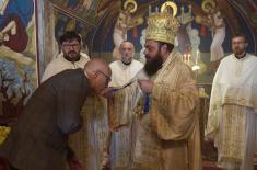 Minister Vučević awarded Order of St. Stefan Štiljanović, highest decoration of Diocese of Osijek-Polje and Baranja