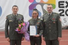 Министар Гашић присуствовао обележавању Дана војног спорта 