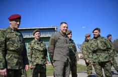 Minister Vulin: Large response of candidates for serving in the reserve of the Serbian Armed Forces