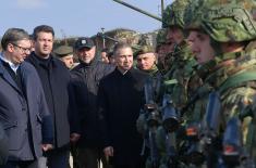 President Vučić: We will continue equipping our armed forces