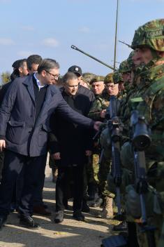 President Vučić: We will continue equipping our armed forces