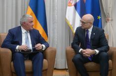 Meeting between Minister Vučević and Ambassador of Republic of Armenia