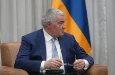 Meeting between Minister Vučević and Ambassador of Republic of Armenia