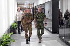 Начелник Генералштаба са командантом Кфора о ситуацији на КиМ