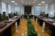 Ministar odbrane na Vaskrs u Generalštabu: Vojska Srbije pokazala koliki je oslonac svojoj zemlji 