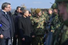 President Vučić: We will continue equipping our armed forces