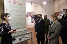 Minister Stefanović opens “April 41“ exhibition