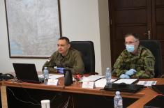 Ministar odbrane na Vaskrs u Generalštabu: Vojska Srbije pokazala koliki je oslonac svojoj zemlji 