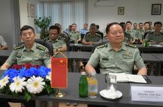 Delegation of the People’s Republic of China visits the University of Defense