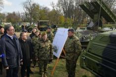 President Vučić: We will continue equipping our armed forces