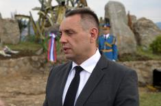 Министар Вулин: НАТО агресија не сме да се заборави