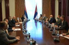 Minister Stefanović meets with Prime Minister of Republika Srpska Mr Višković