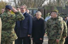 President Vučić: We will continue equipping our armed forces