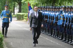 Send-Off Ceremony for the Contingent of the Serbian Armed Forces to the UN Mission in Central African Republic