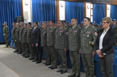 Send-Off Ceremony for the Contingent of the Serbian Armed Forces to the UN Mission in Central African Republic