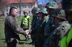 Minister Vulin: Large response of candidates for serving in the reserve of the Serbian Armed Forces