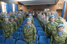 Send-Off Ceremony for the Contingent of the Serbian Armed Forces to the UN Mission in Central African Republic