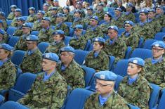 Свечани испраћај контингента Војске Србије у мисију УН у Централноафричкој Републици