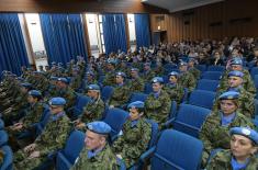 Send-Off Ceremony for the Contingent of the Serbian Armed Forces to the UN Mission in Central African Republic