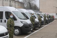 Novih 27 vozila za logistiku Vojske Srbije