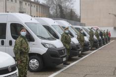 Serbian Armed Forces Logistics Corps gets 27 new vehicles