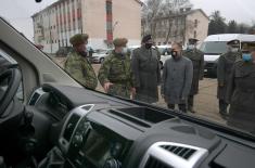 Serbian Armed Forces Logistics Corps gets 27 new vehicles