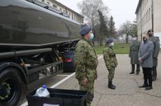 Serbian Armed Forces Logistics Corps gets 27 new vehicles