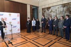 Ceremony at the Embassy of the Russian Federation on the occasion of Russia Day