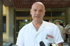 Injured members of 21 Battalion of the Land Forces stable and well