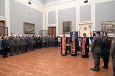 Military High School marked the patron saint of schools day