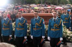 SAF members at Ascension Day Procession